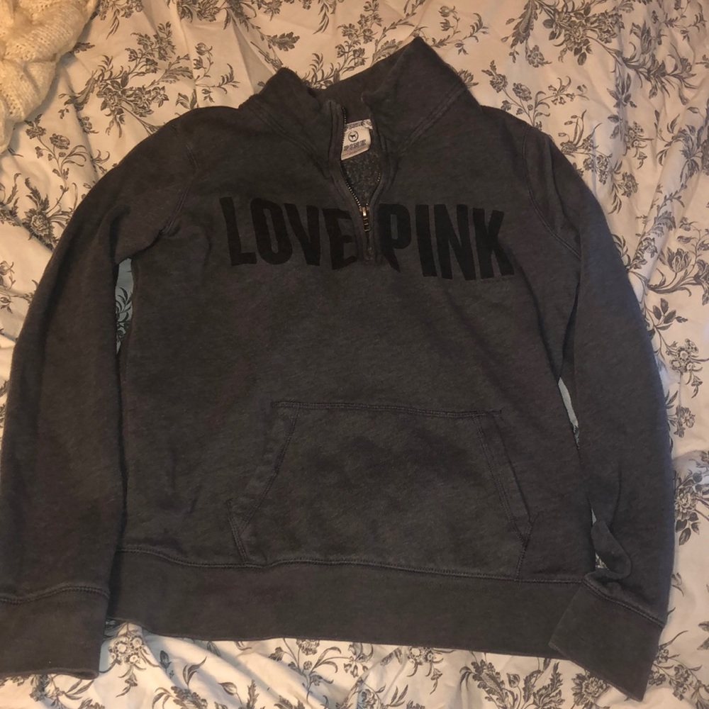 PINK Quarter Zip Sweatshirt